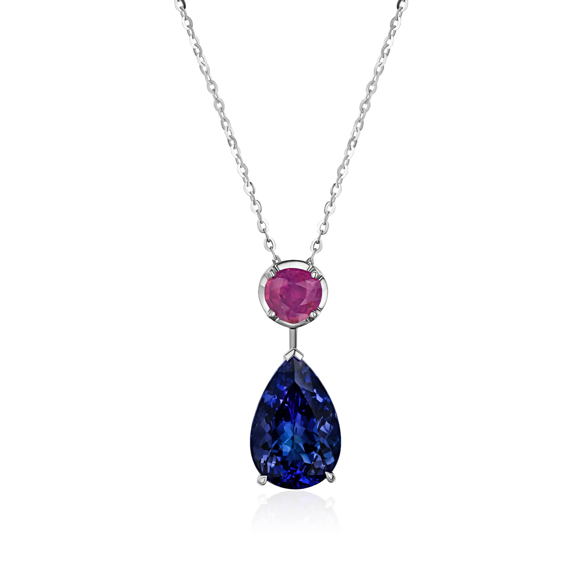 Колье с Сапфиром «Royal Blue» 6,78 карата