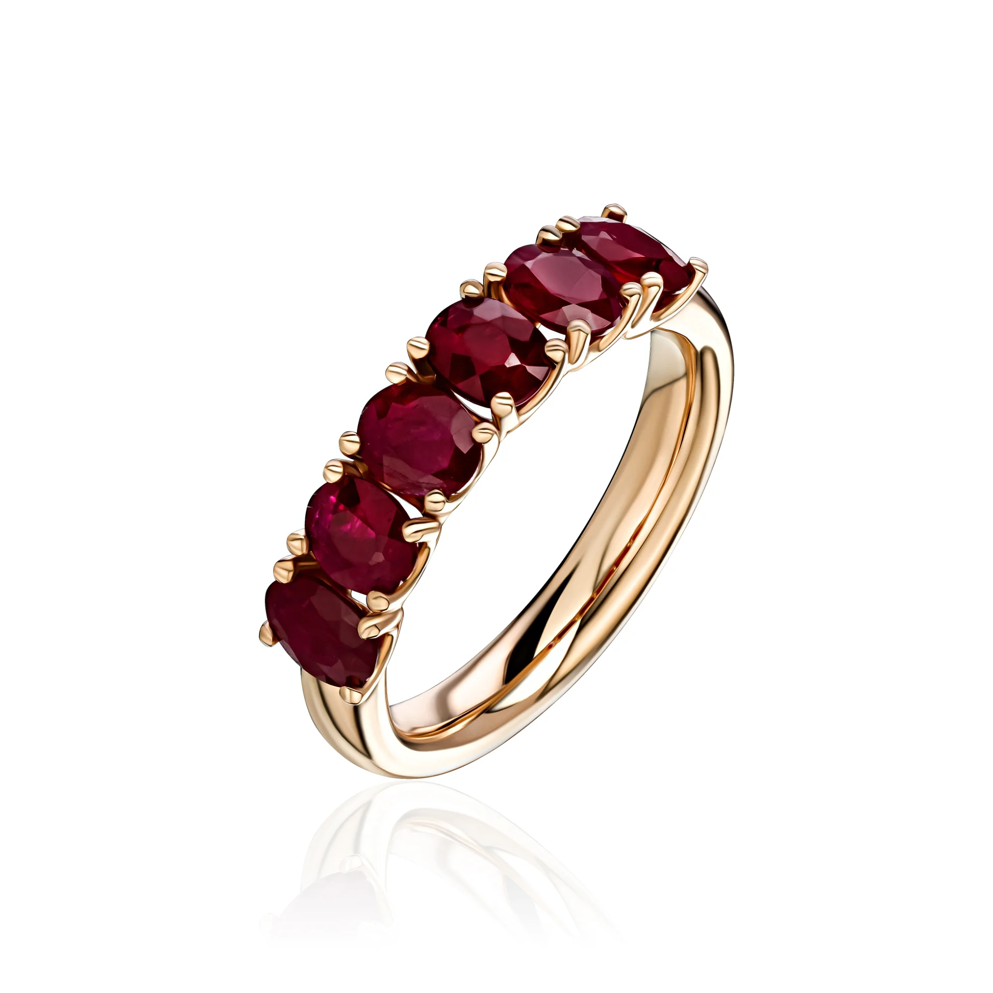 Кольцо с Рубинами «Vivid Red» 1,94 карата