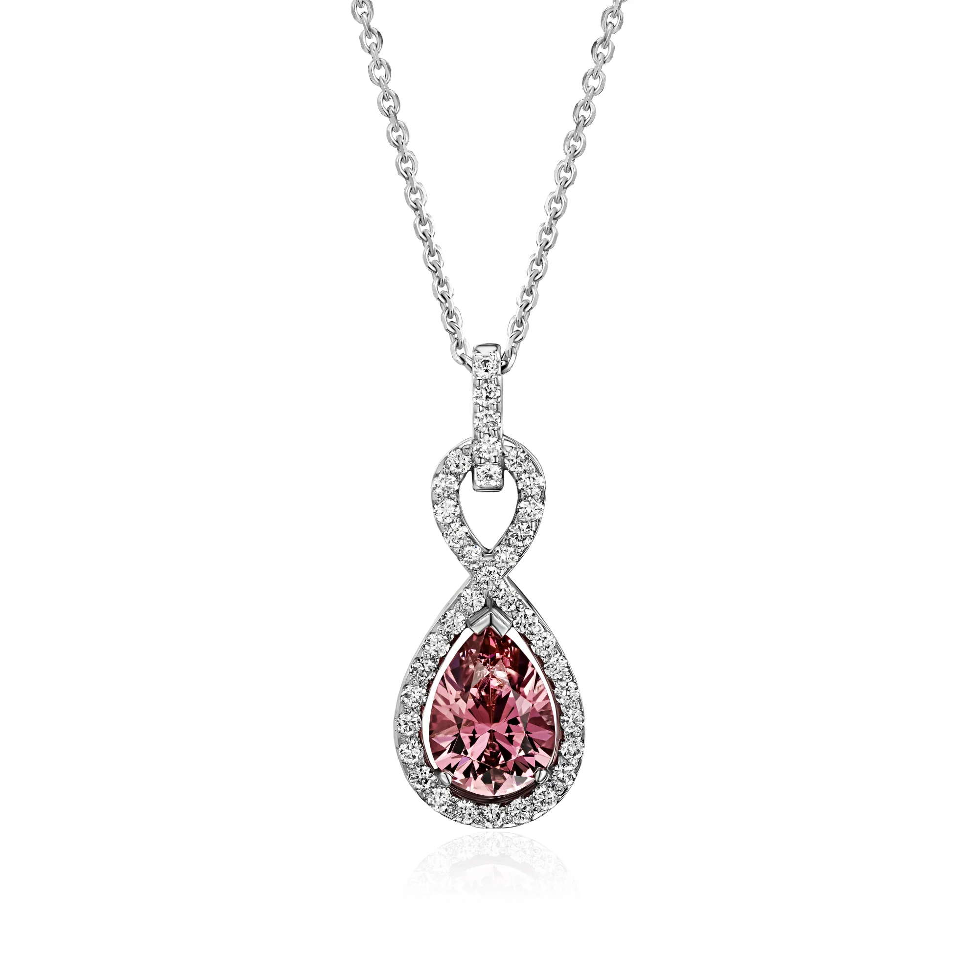 Подвеска со Шпинелью «Vivid Pink» 2,16 карата