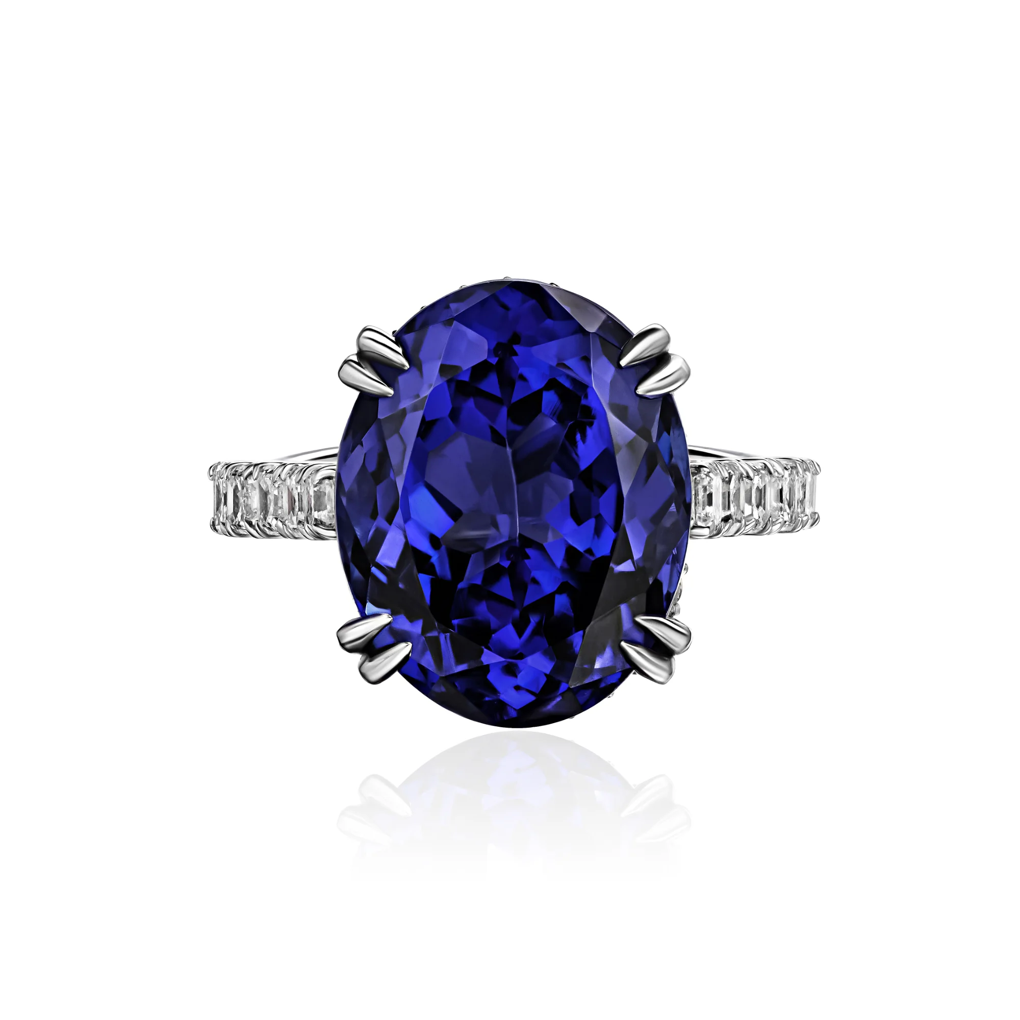 Кольцо с Сапфиром «Royal Blue» 12,39 карата